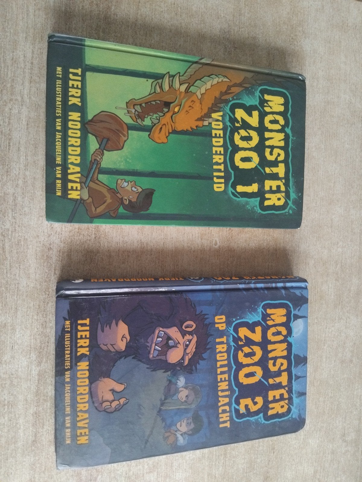 kinder leesboek Monster Zoo 1 en 2, Ophalen