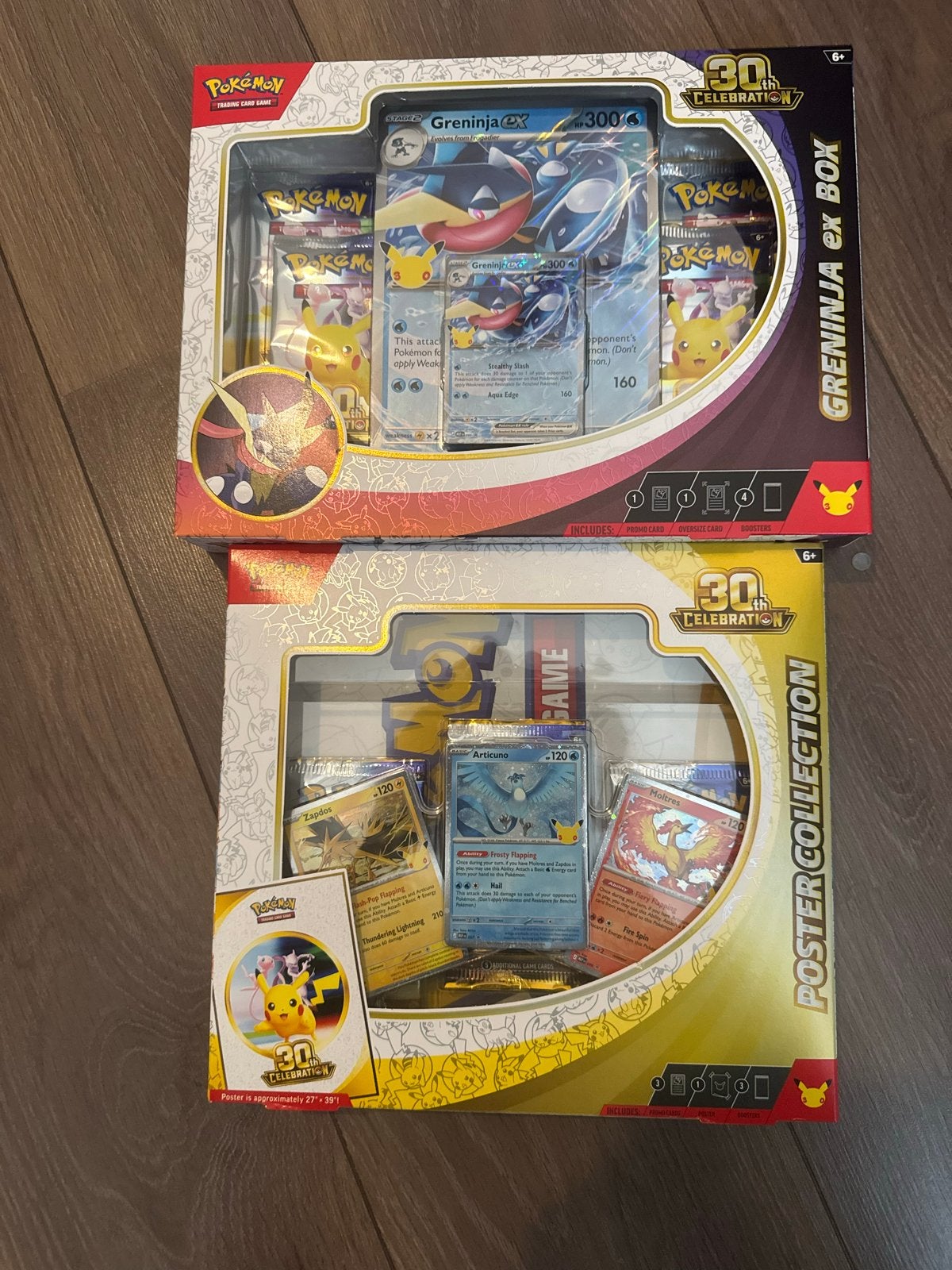 Pokémon 30th Celebration Poster Collection & Greninja ex Box, Ophalen of Verzenden, Nieuw, Overige typen