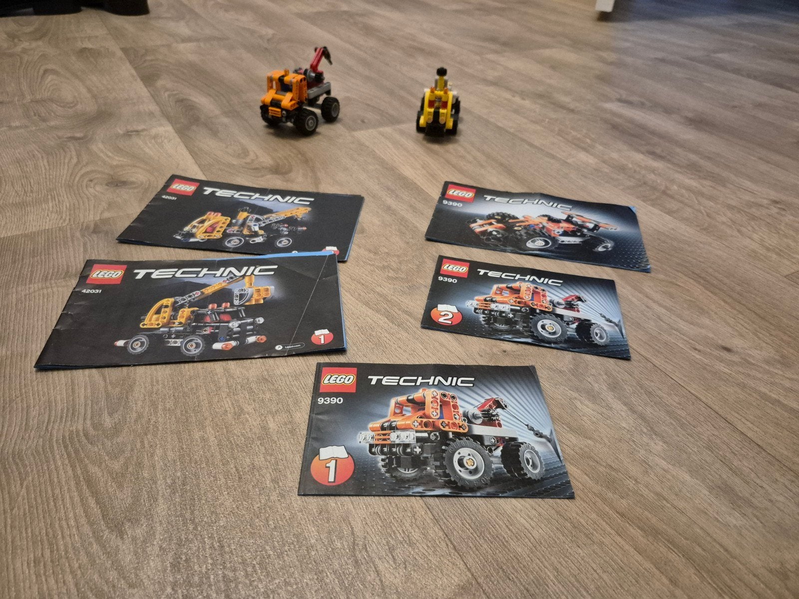 Lego Technic Sleepwagen en Kraanwagen met instructies, Kinderen en Baby's, Speelgoed | Duplo en Lego, Compleet, Lego, Ophalen of Verzenden