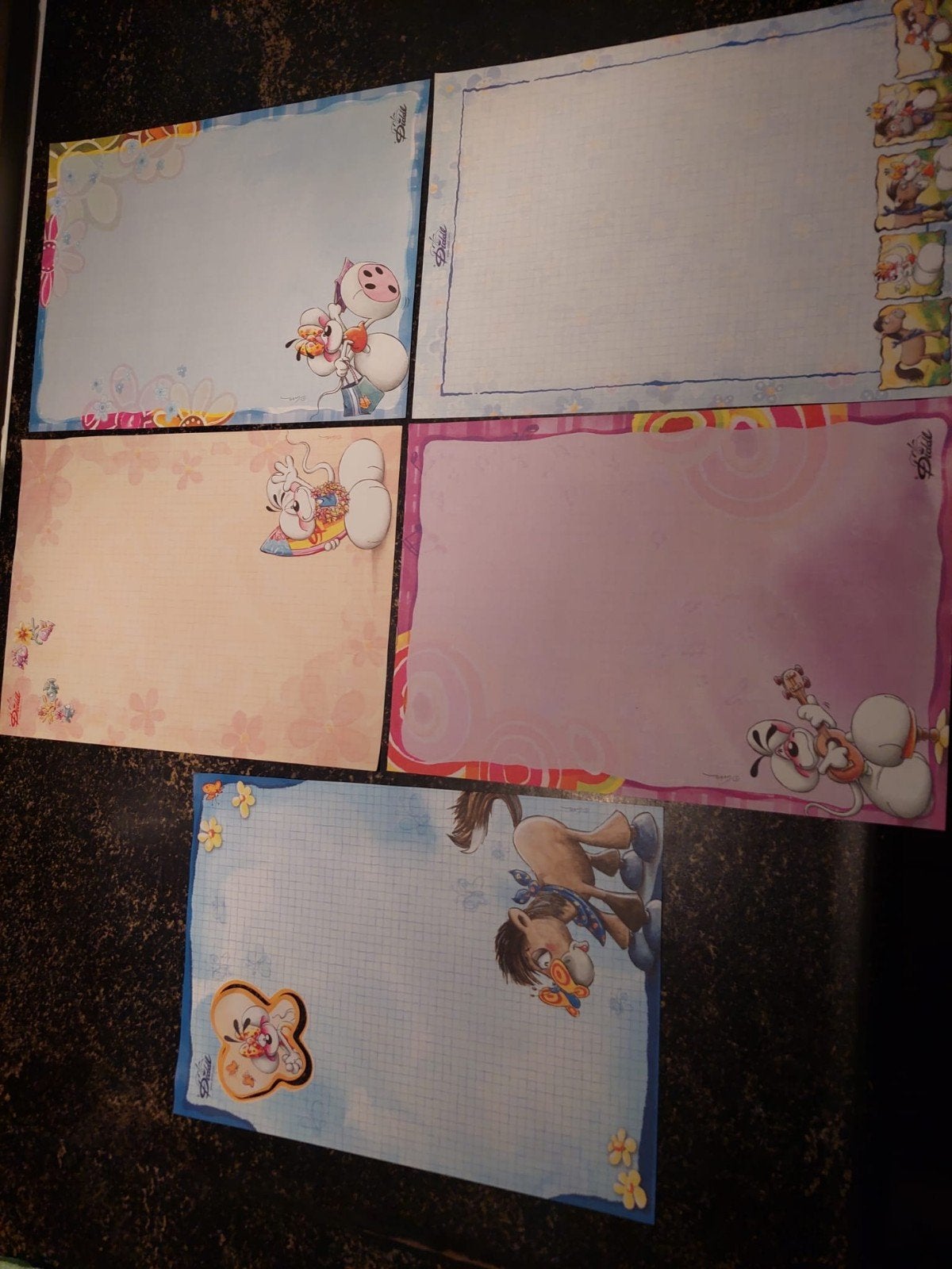 Losse diddl a4 blaadjes, Verzamelen, Ophalen of Verzenden, Zo goed als nieuw, Papier, Kaart of Schrift
