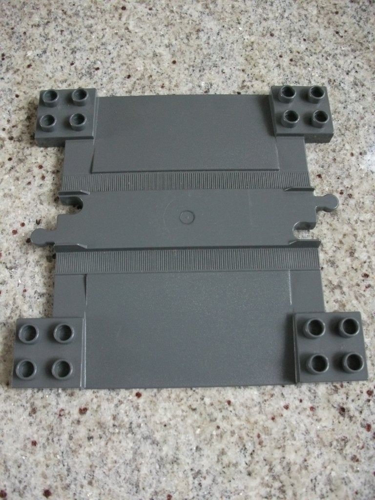 Lego Duplo spoorwegovergang plaat, Ophalen of Verzenden, Gebruikt, Losse stenen, Duplo