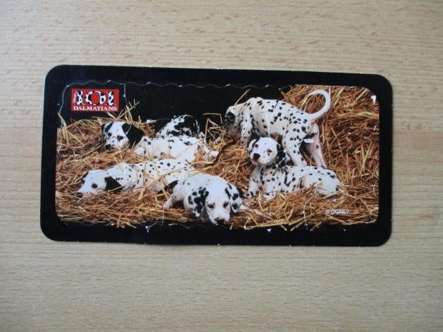 Disney 101 Dalmatiers kartonnen puzzeltje  Nestle  pups in s, Verzamelen, Ophalen of Verzenden, Overige figuren, Zo goed als nieuw