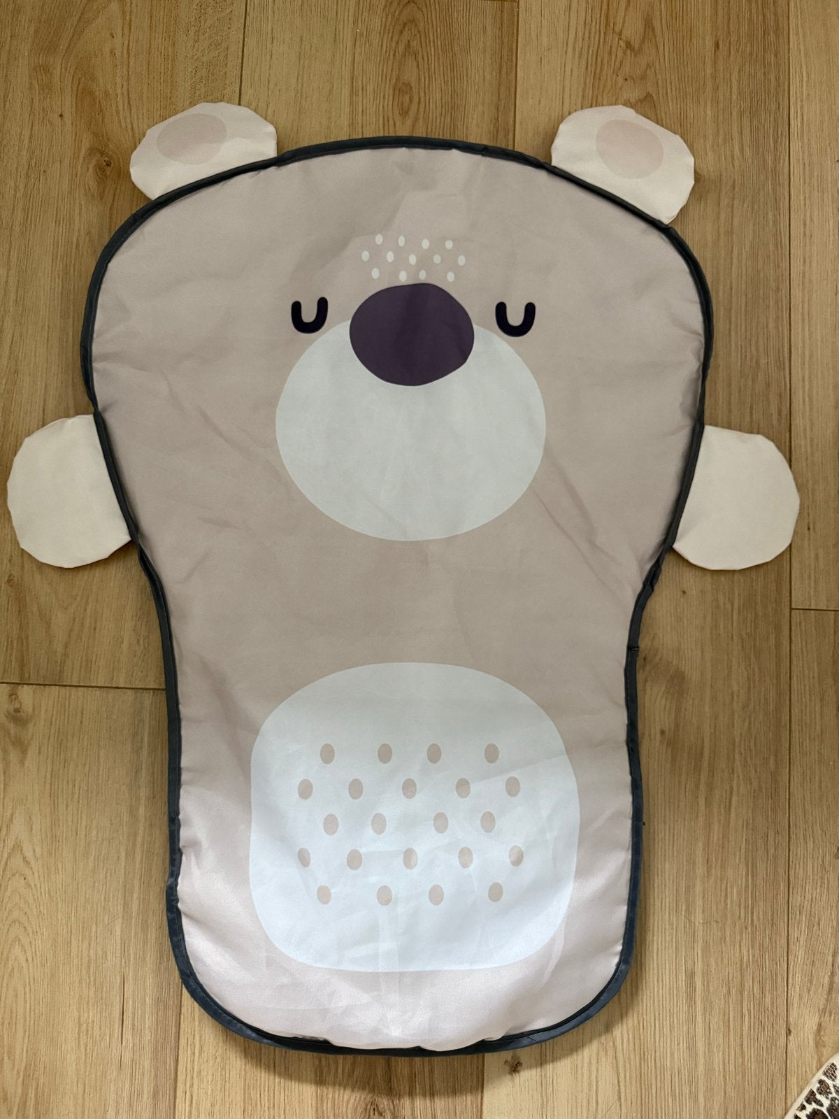 Baby speelkleed in de vorm van een beer, Ophalen of Verzenden, Zo goed als nieuw, Speelkleed, Met geluid