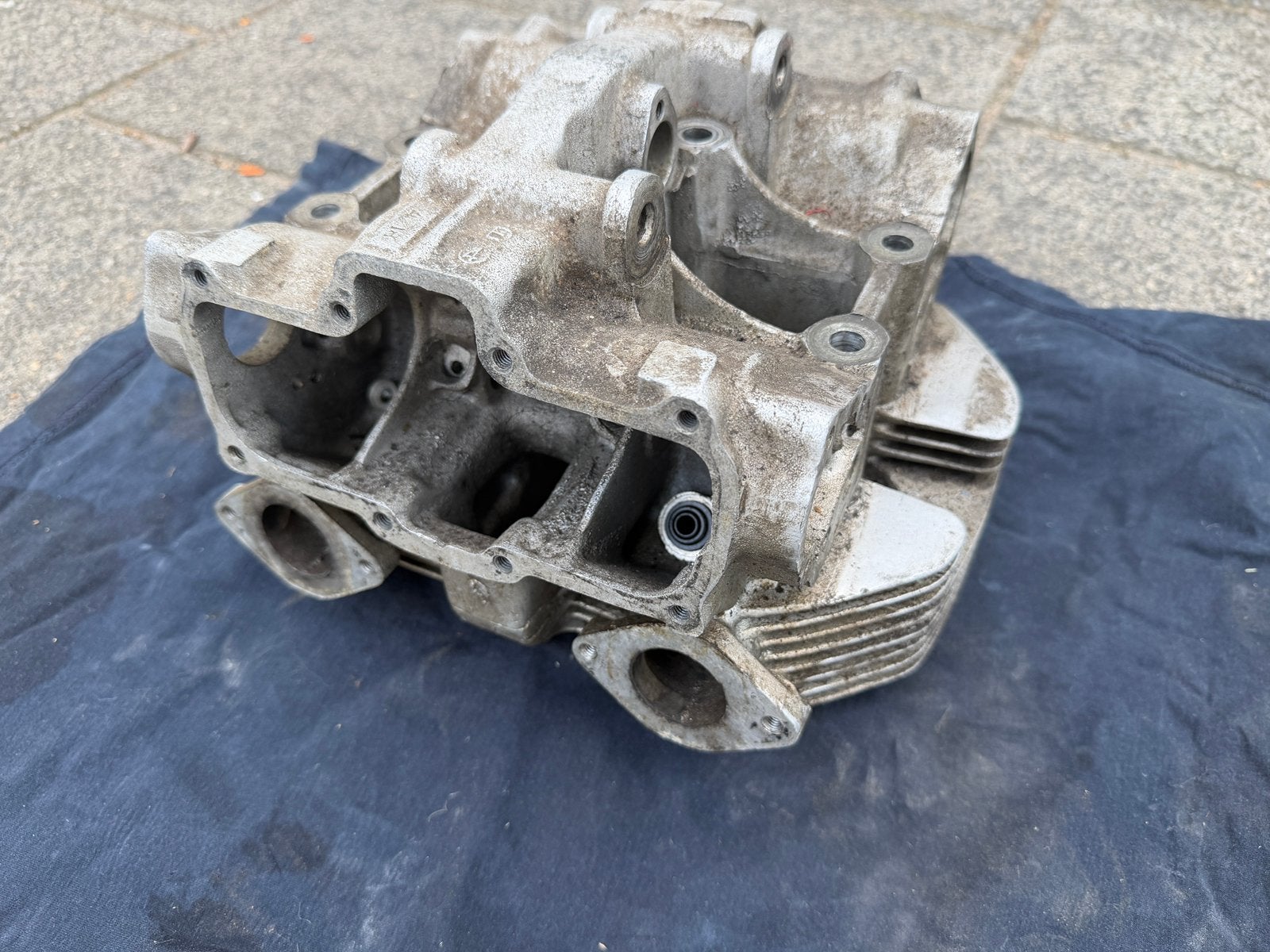 HONDA CB450 k cilinderkop deksel met koppeling bediening, Motoren, Ophalen, Gebruikt