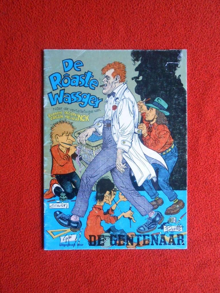 Romain Deconinck: De roaste Wassger (Gentse Feesten 1985), Boeken, Stripboeken, Eén stripboek, Ophalen of Verzenden, Gelezen