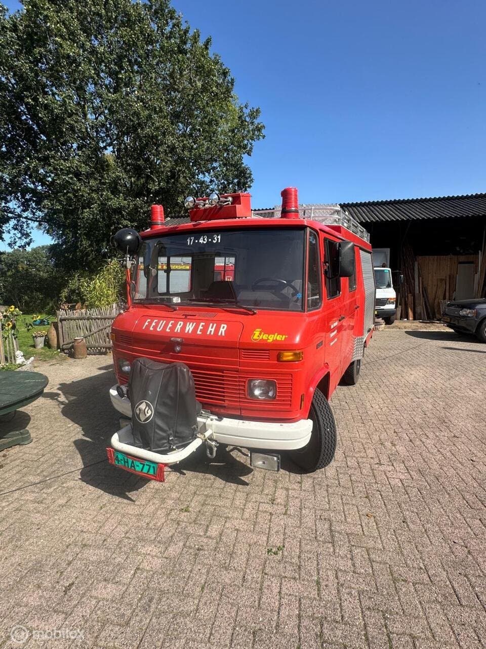 Mercedes 608 Brandweer 1986 Camper 46906 km perfect!, foto 3