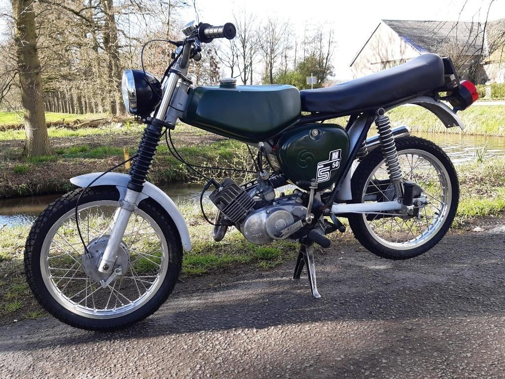 Brommer Simson S50 B, Ophalen, Overige modellen, Maximaal 45 km/u, Zo goed als nieuw