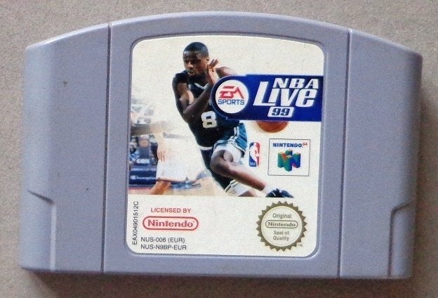NBA Live 99 voor de Nintendo 64, Gebruikt, 1 speler, Ophalen of Verzenden, Vanaf 3 jaar