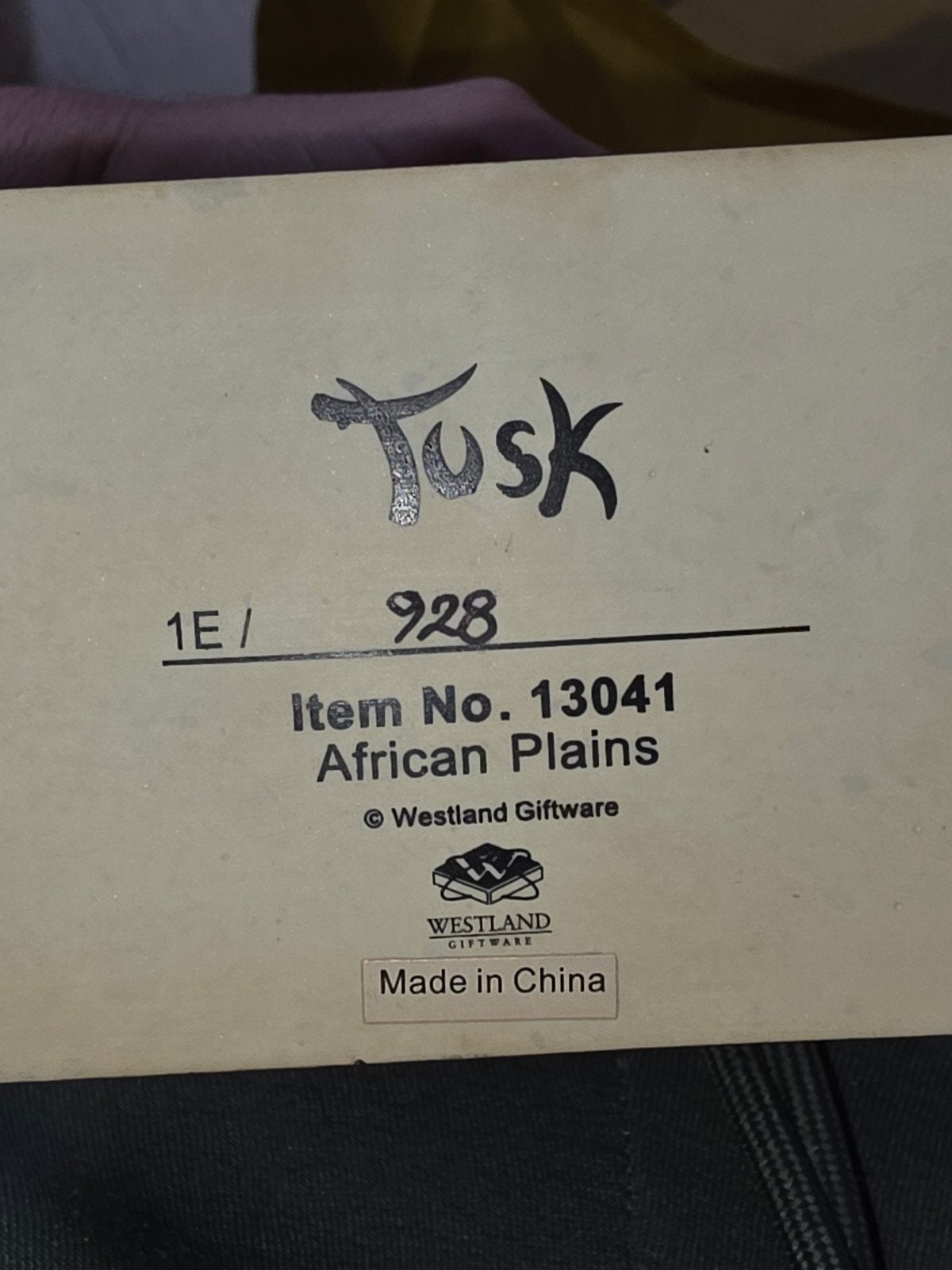 Tusk Olifant Beeldjes - Diverse Collectie, Ophalen of Verzenden, Zo goed als nieuw, Dier
