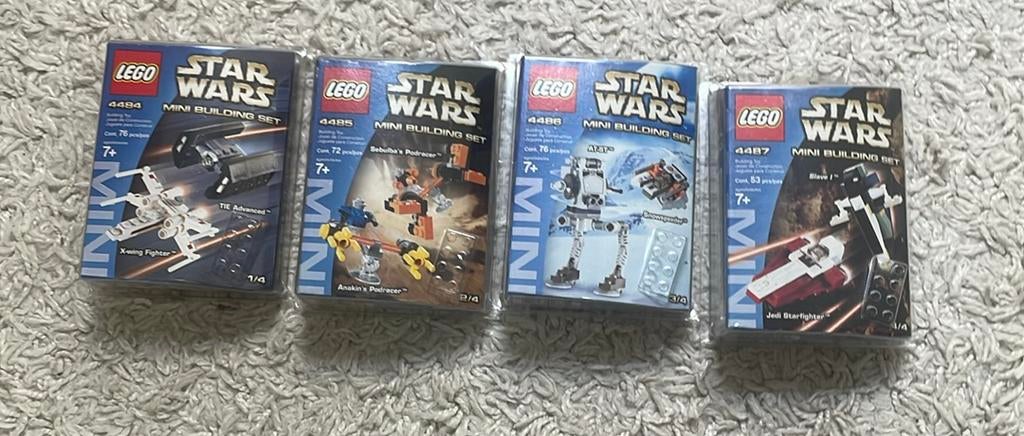 Lego Mini building set collection, 4484, 4485, 4486, 4487, Ophalen of Verzenden, Nieuw