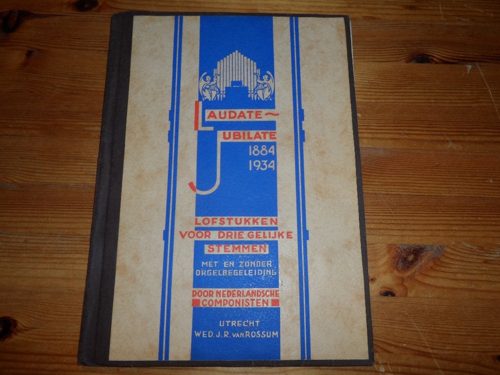 Laudate jubilate 1884 - 1934, Gebruikt, Koor, Ophalen of Verzenden, Thema