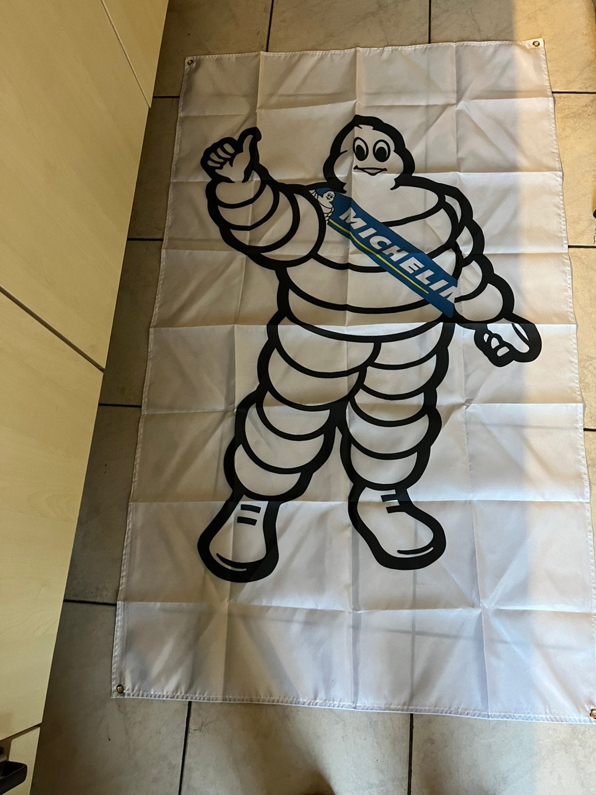 Michelin vlag 150 x 90 cm, Ophalen of Verzenden, Nieuw