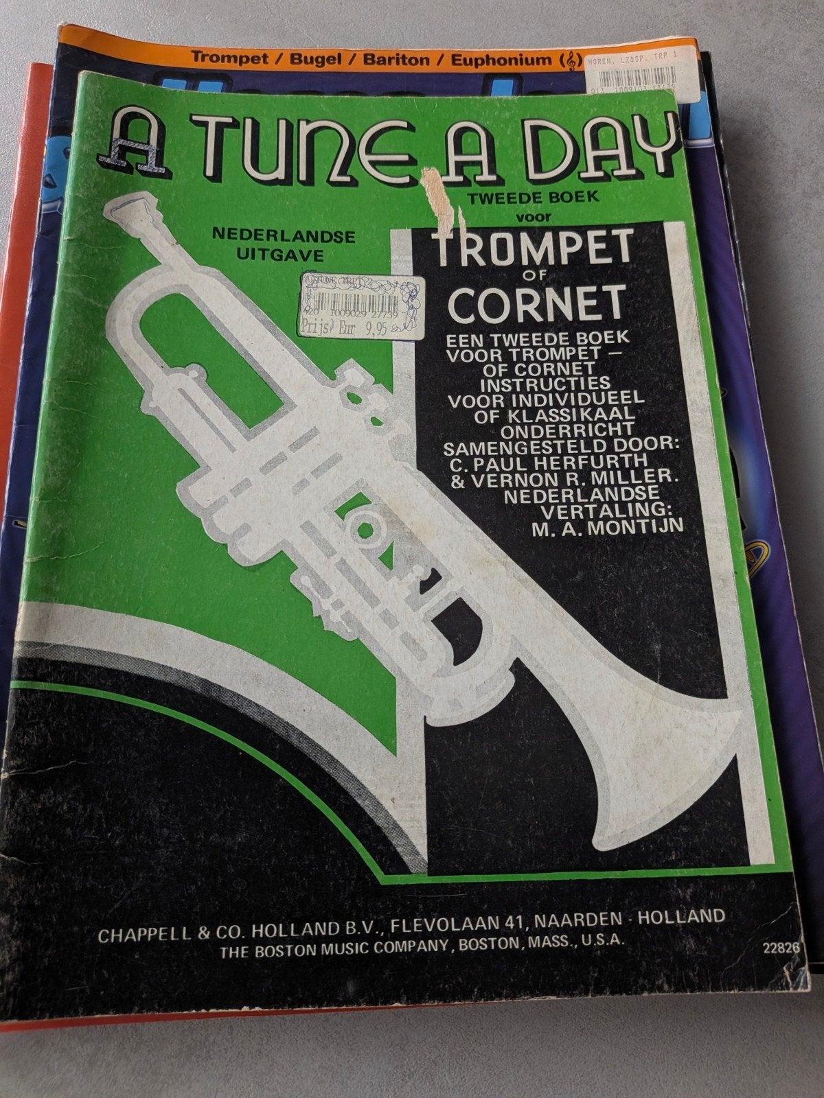 Muziekboeken voor Trompet/Cornet/Bugel/Bariton- Diverse Meth, Muziek en Instrumenten, Bladmuziek, Ophalen of Verzenden