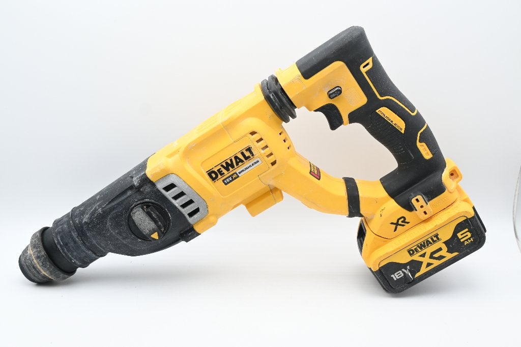 DeWALT Combihamer DCH263 - 18V + 1 Accu 18V 5.0AH, Onbekend, gelieve contact op te nemen met de fabrikant voor details., Gebruikt