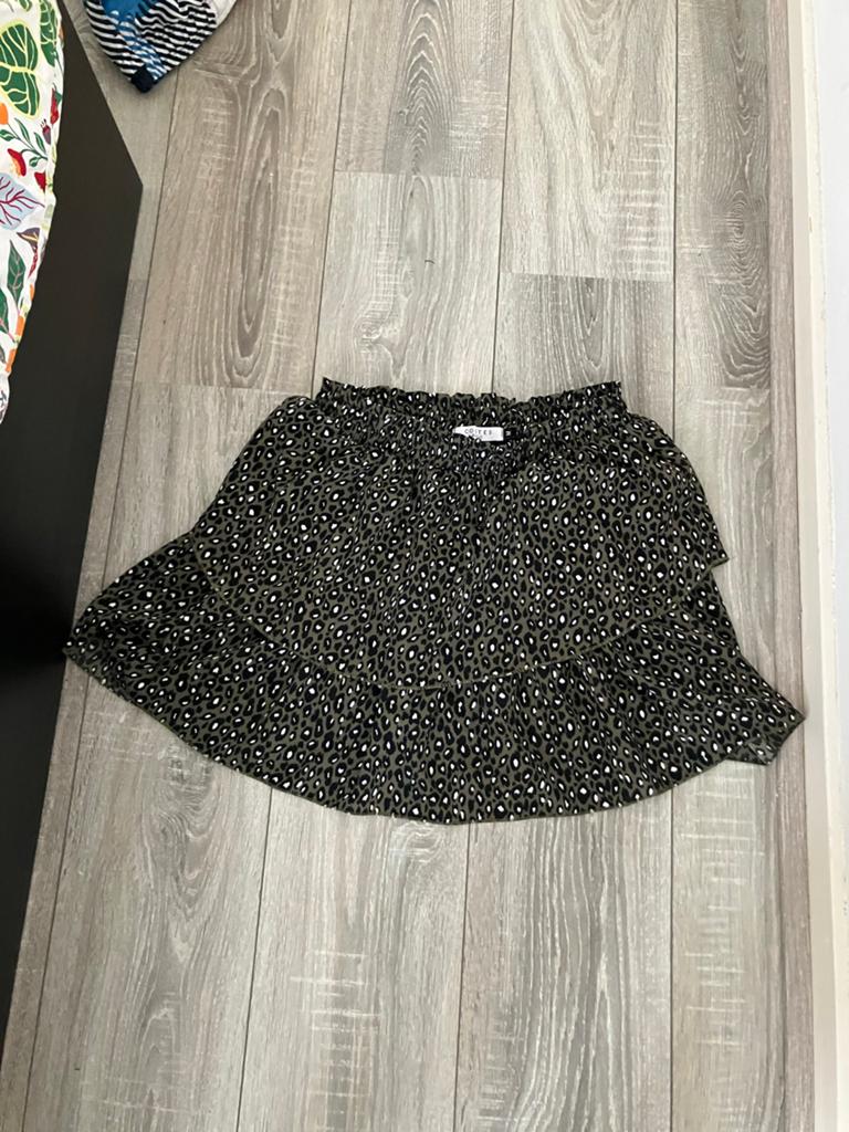Costes Basic Leopard Print Rok Maat M, Maat 38/40 (M), Ophalen of Verzenden, Zo goed als nieuw, Boven de knie