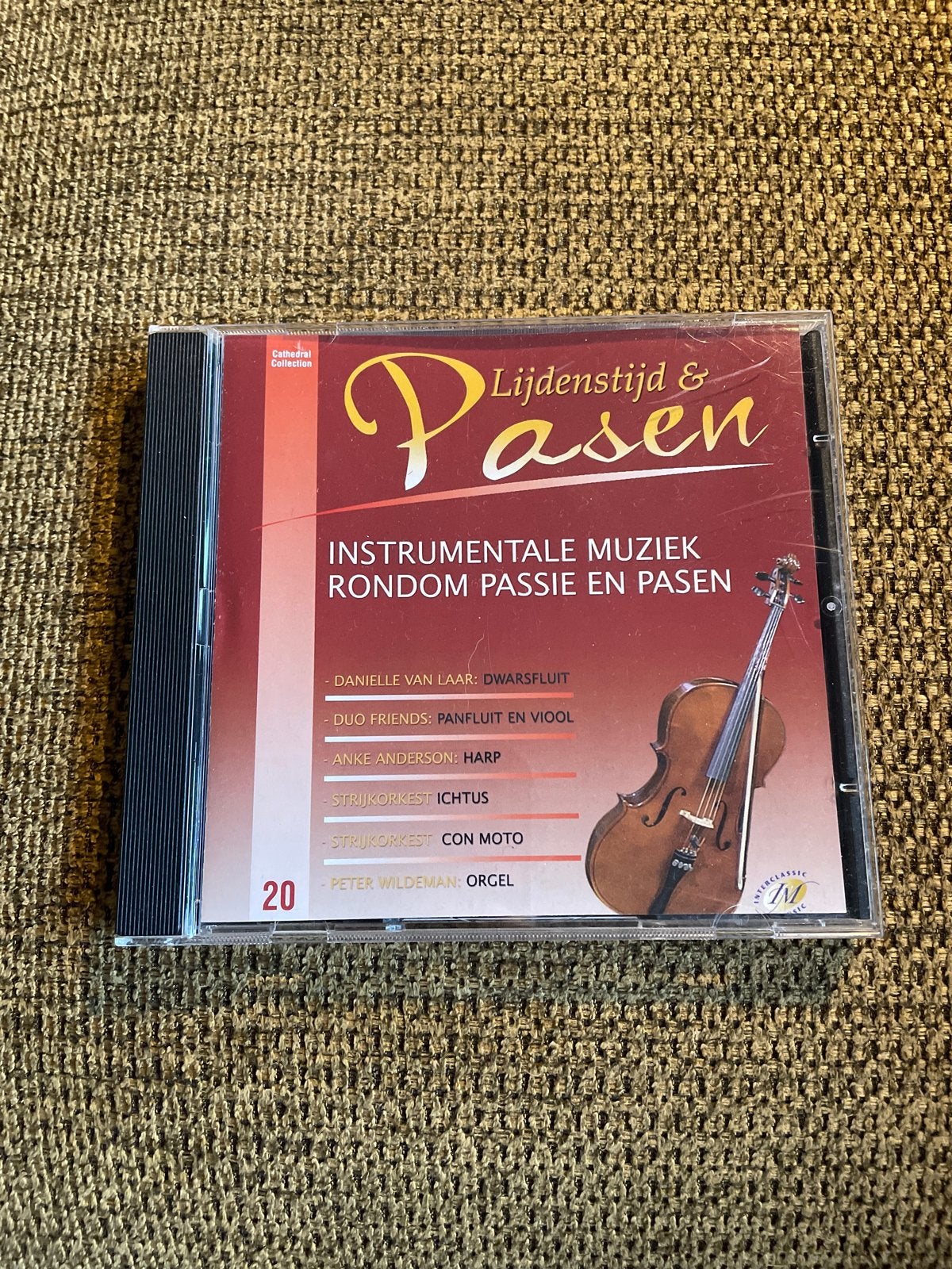 Lijdenstijd & Pasen - Instrumentale Muziek cd, Overige componisten, Ophalen of Verzenden, Zo goed als nieuw, Inclusief doosje