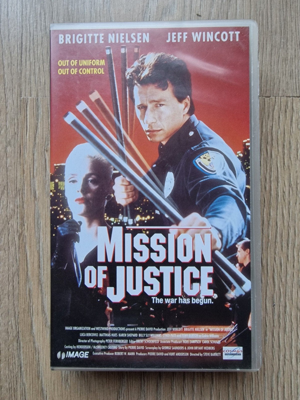 Mission of Justice VHS - Actiethriller met Brigitte Nielsen, Vanaf 16 jaar, Ophalen of Verzenden, Gebruikt, Engels