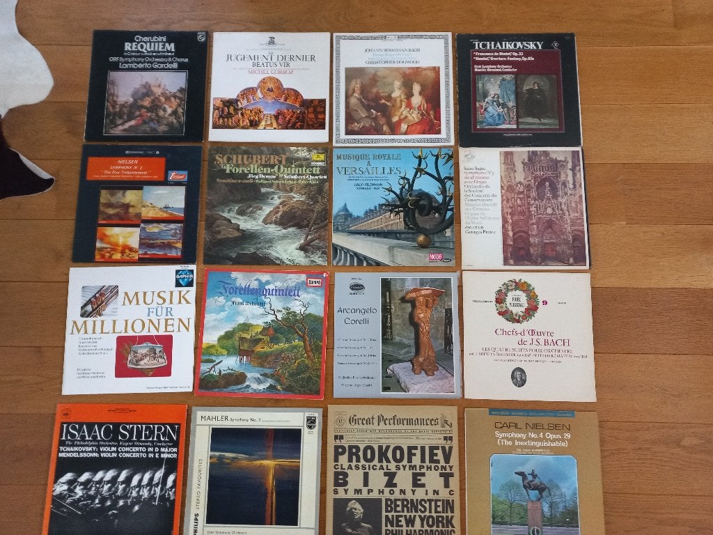 Collectie lp's: klassiek, jazz, soul, gospel, dixieland, Ophalen, LP, Gebruikt, Overige componisten