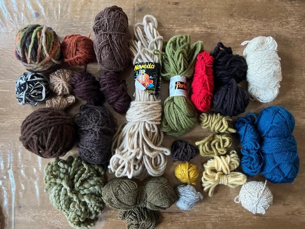 Wollen garens. Restanten., Hobby en Vrije tijd, Breien en Haken, Ophalen of Verzenden, Nieuw, Breien of Haken, Overige typen