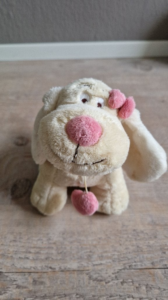 Anna Club Plush Speelgoedhondje met wiegelied Lullaby, Met geluid, Overige karakters, Zo goed als nieuw, Beige
