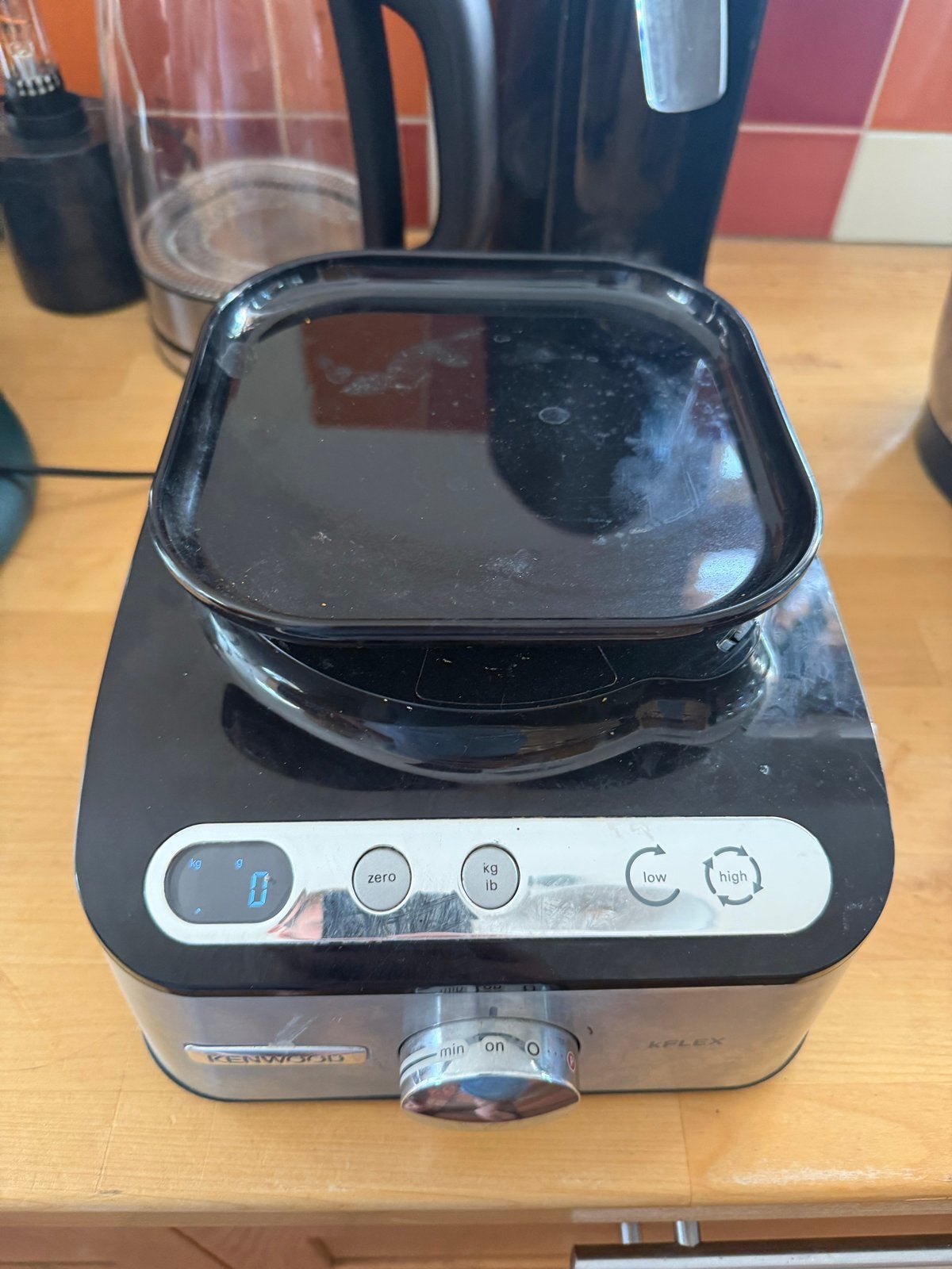 Kenwood KFlex Foodprocessor met accessoires, Ophalen, Gebruikt, 3 snelheden of meer, 2 tot 3 liter