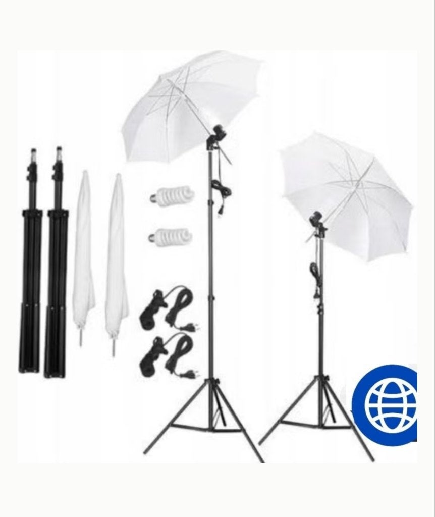 VidaXL Fotostudio Verlichtingsset (Nieuw in doos), Ophalen, Nieuw, Complete fotostudio
