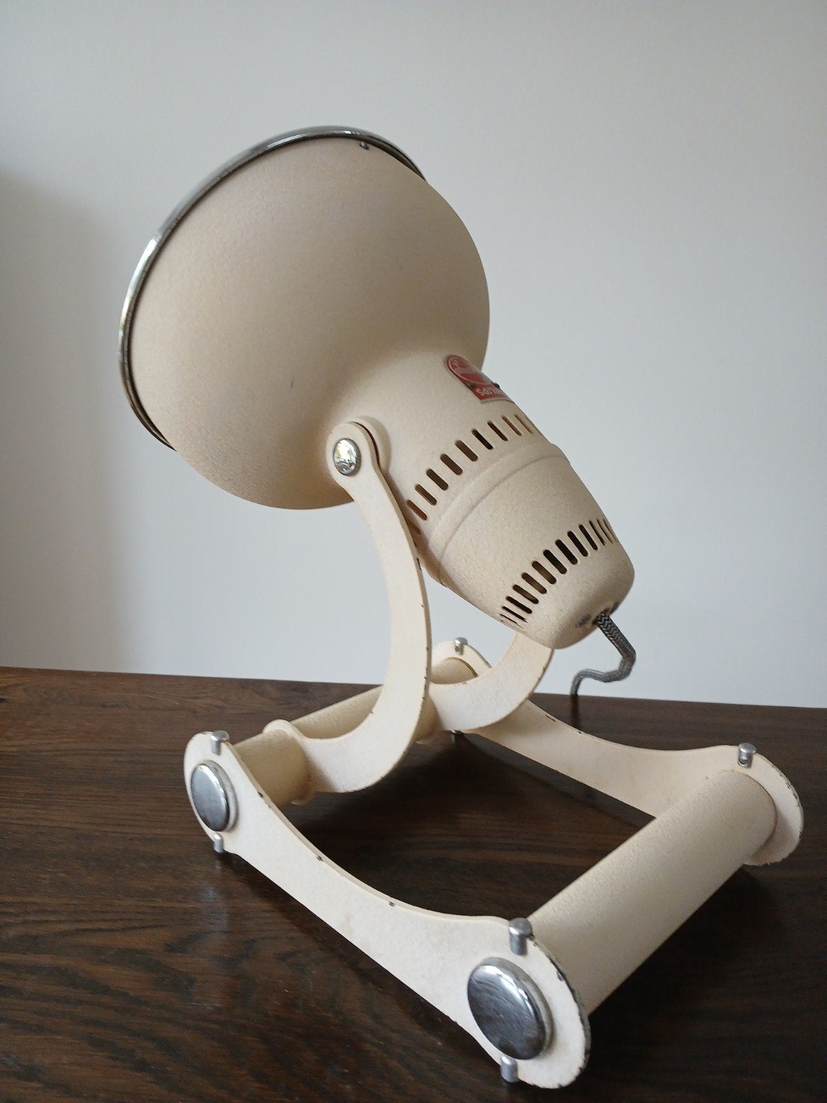 Philips Moderne lamp in een Retro design, Huis en Inrichting, Beige, Gebruikt, Inclusief lichtbron, Philips