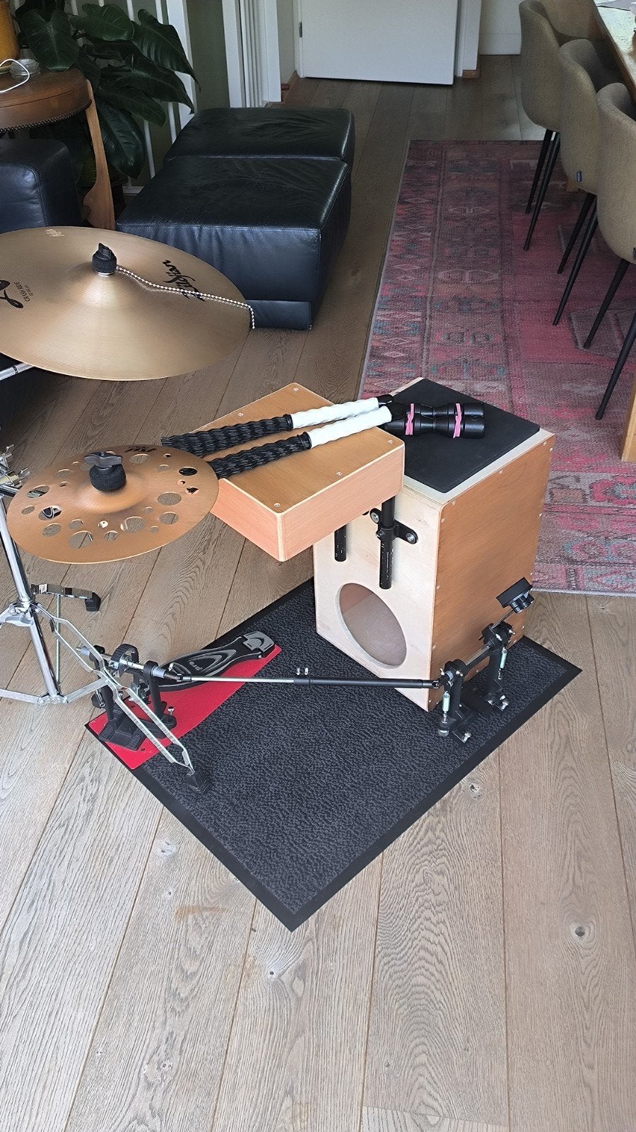 Cajon Drumkit super compact!, Muziek en Instrumenten, Ophalen, Zo goed als nieuw, Overige merken