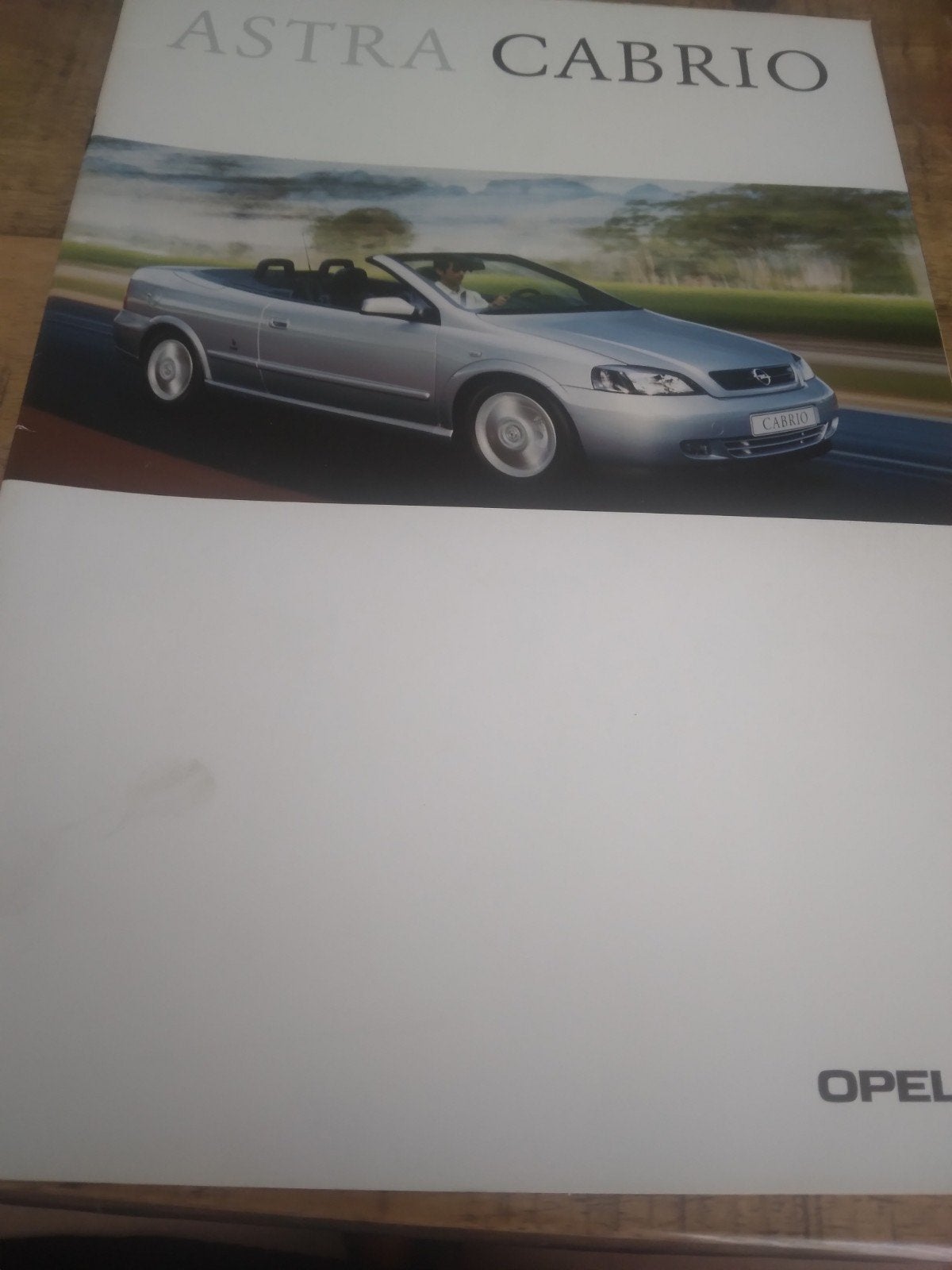 Opel Astra Cabrio 03 2001, Ophalen of Verzenden, Zo goed als nieuw, Opel