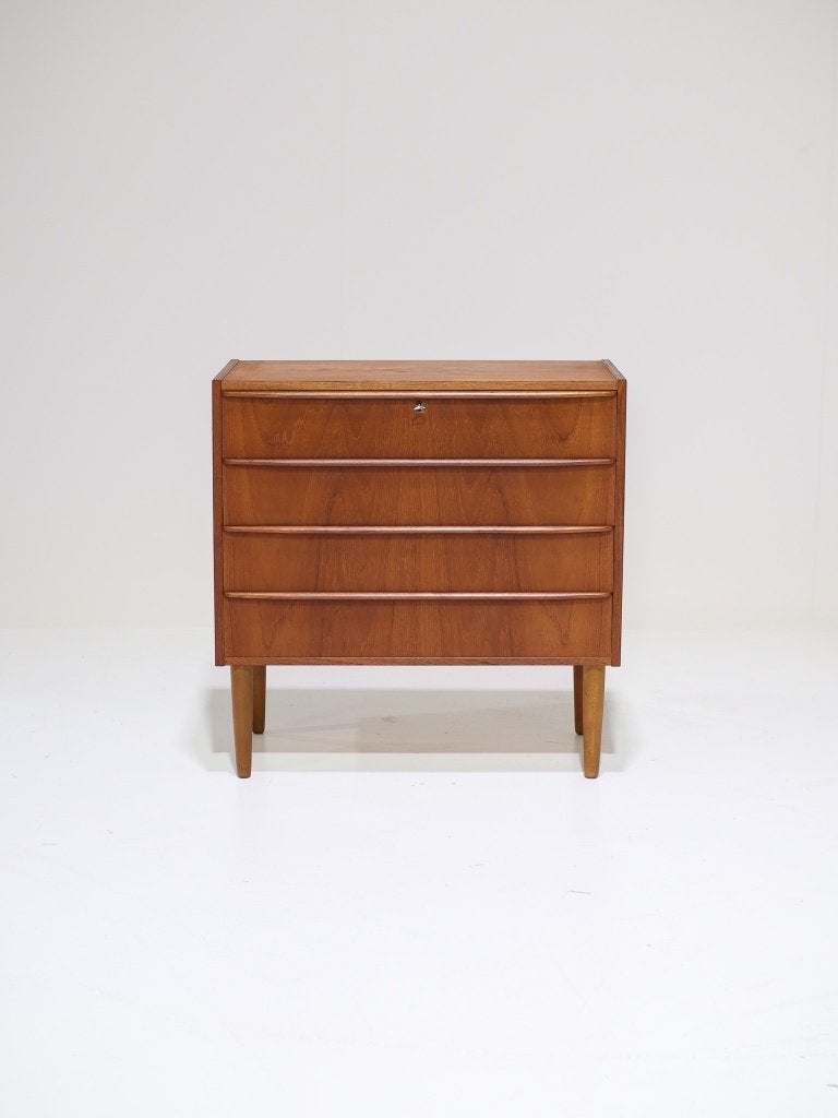 Ladekast Deens vintage teak 1960s, Ophalen, -, -, Teakhout