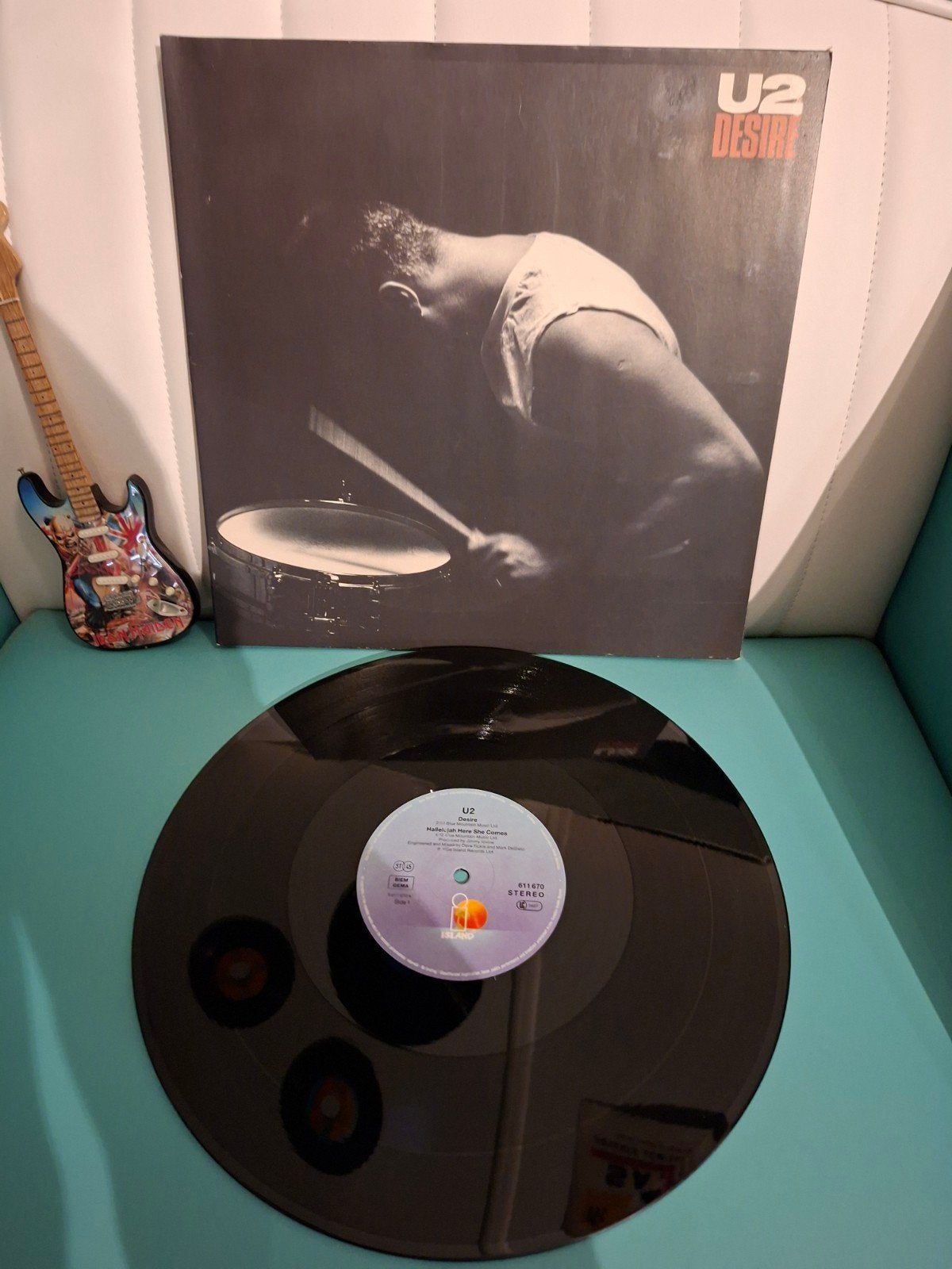U2 - Desire (Maxi-Single 12 inch Vinyl) 1988, LP, Ophalen of Verzenden, 12 inch, Fotohoes