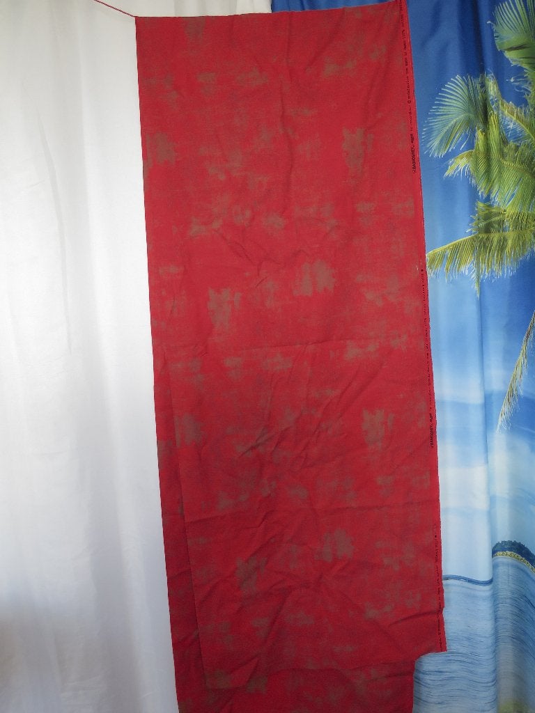 rood bruin basicgrey grunge for moda modafabrics 110x290 cm, Ophalen of Verzenden, 30 tot 120 cm, Katoen, Rood