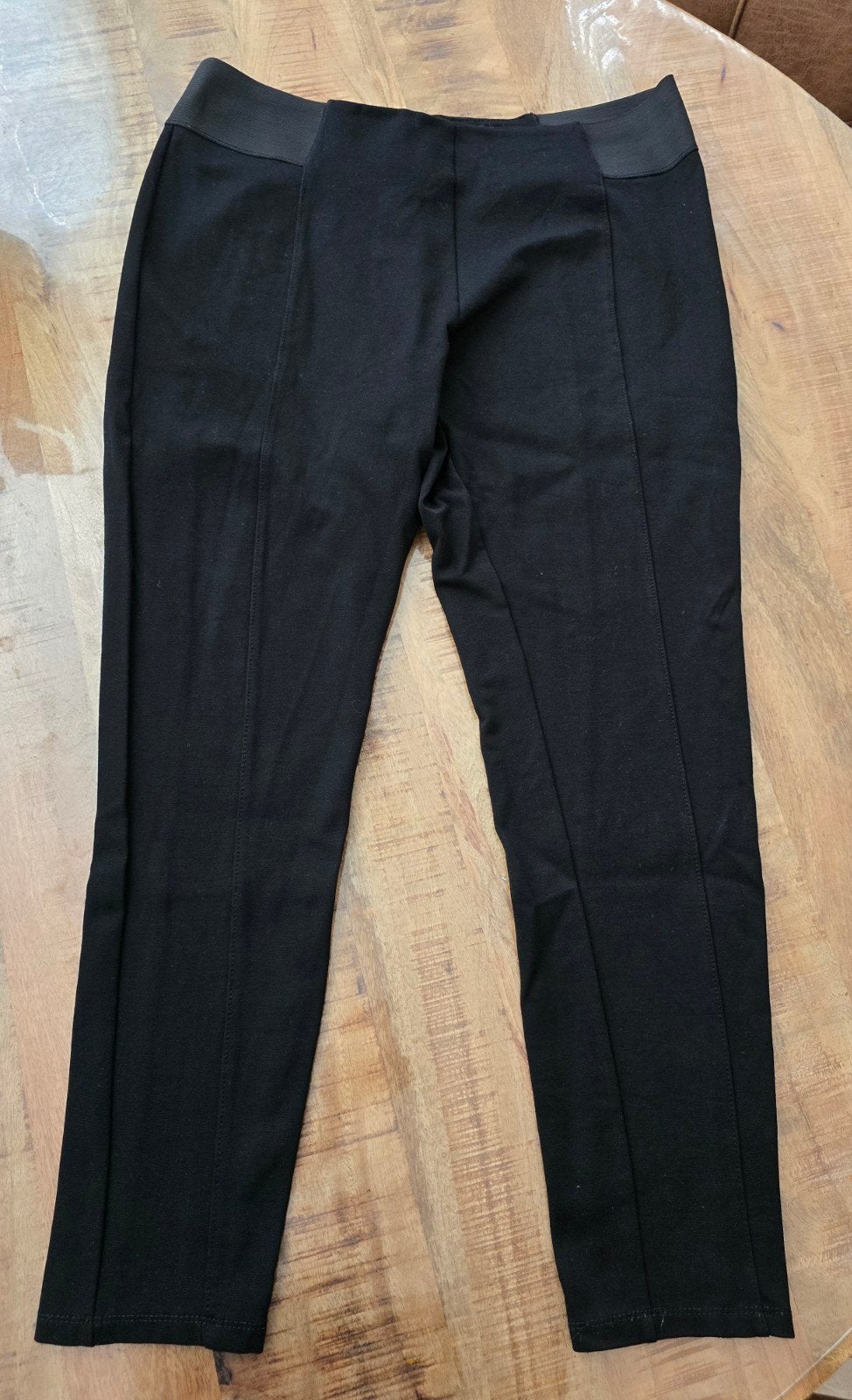 MS Mode Zwarte tregging Maat 44, Zwart, Maat 42/44 (L), Ophalen of Verzenden, Zo goed als nieuw