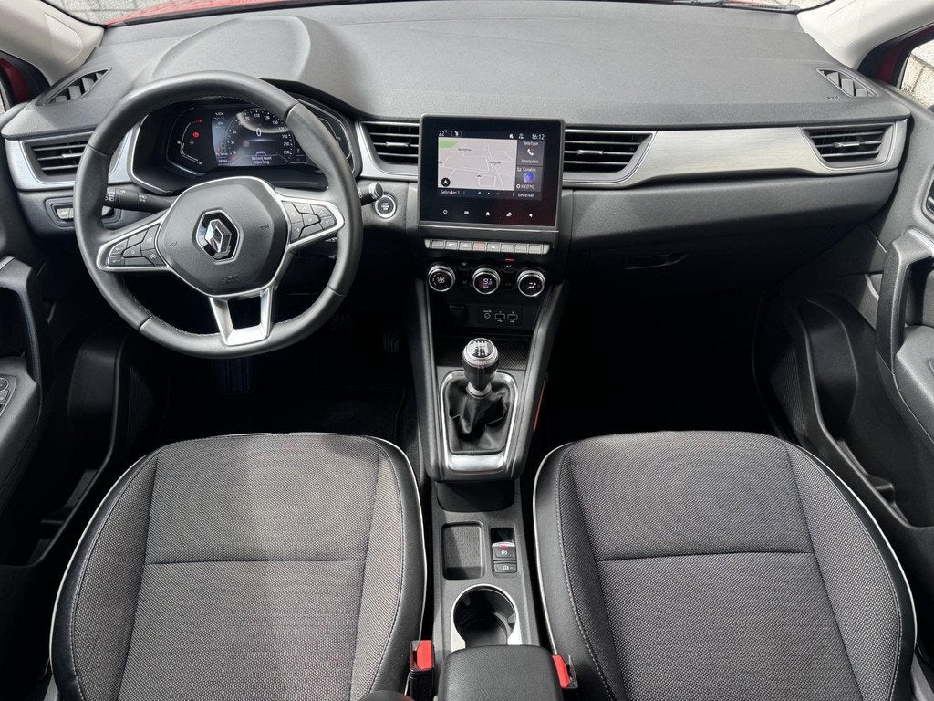 Renault Captur 1.0 TCe 100 Bi-Fuel Intens | Achteruitrijcame, 101 pk, Gebruikt, Met garantie (alle), Leder en Stof