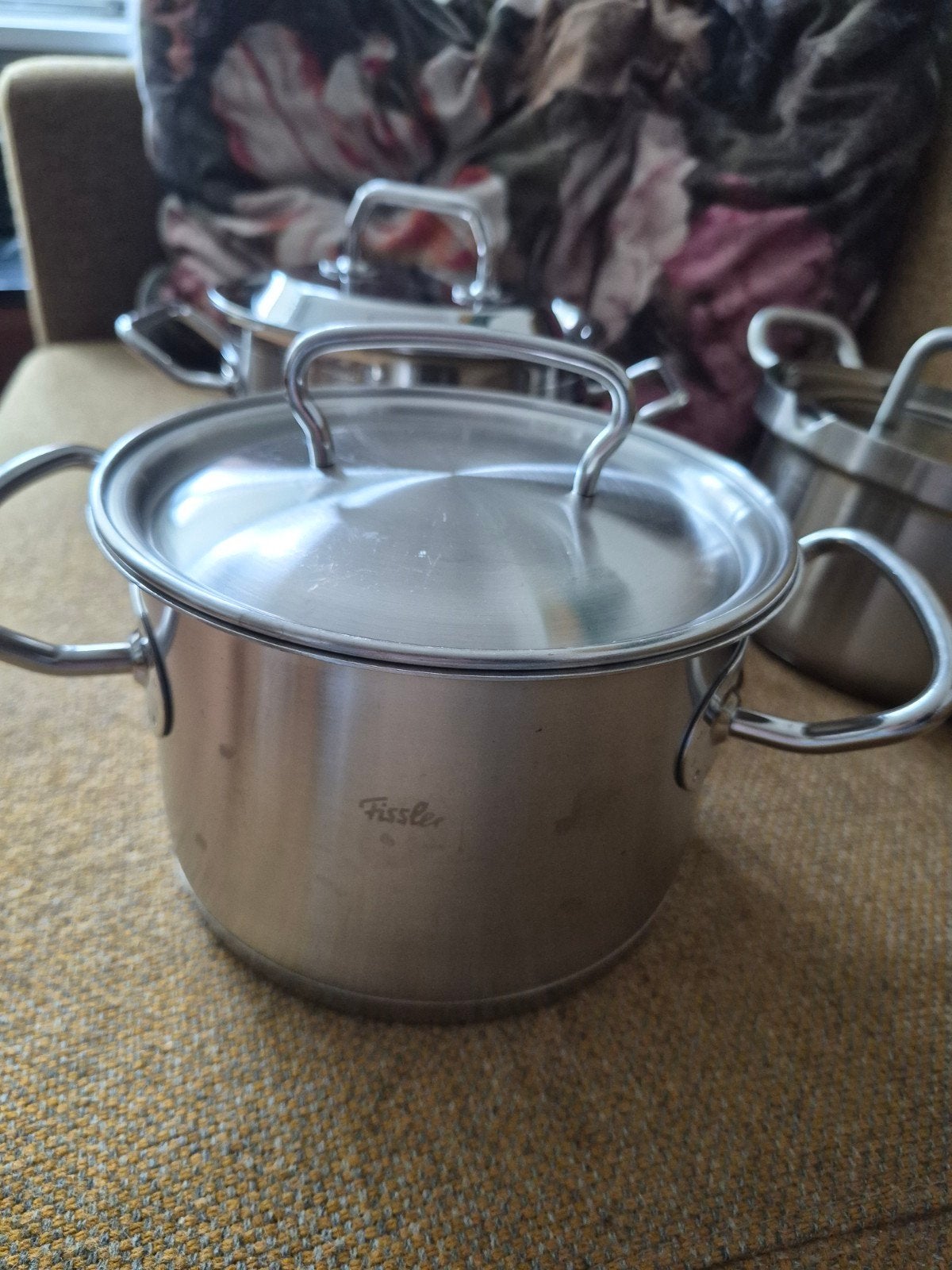 Fissler Kookpan RVS 18/10 - Uitstekende Staat, Ophalen of Verzenden, Zo goed als nieuw, Fissler, Rvs