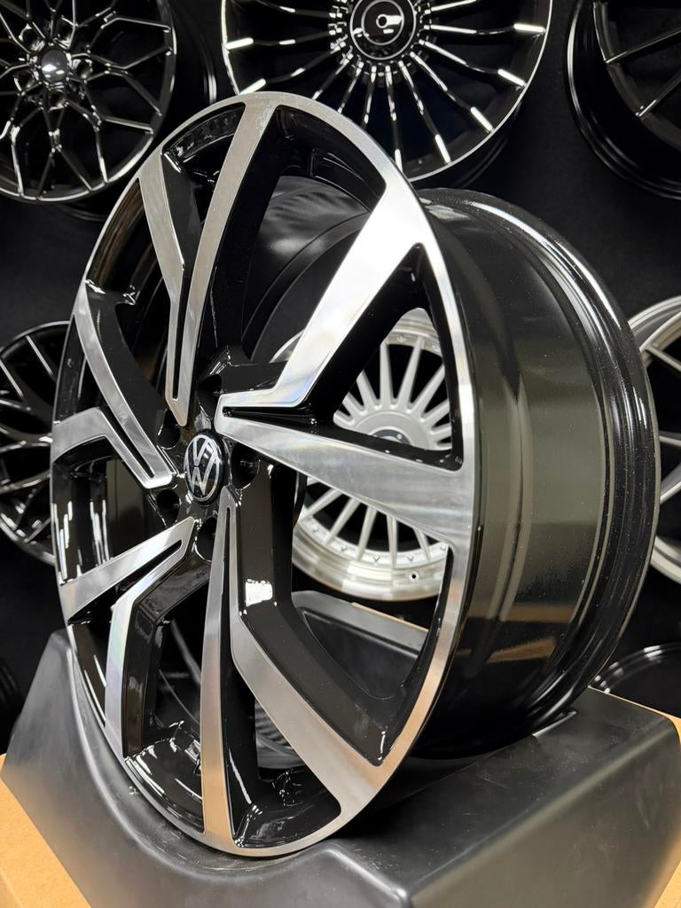 19 inch velgen voor Volkswagen Brescia look 5x112 Golf 6 7 8, 19 inch, Velg(en), Nieuw, Ophalen of Verzenden