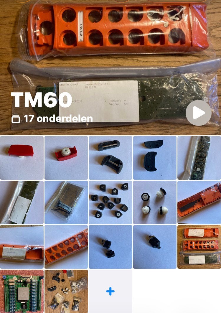 Danfoss/Ikusi TM60 remote controle parts onderdelen diverse, Ophalen of Verzenden, Nieuw