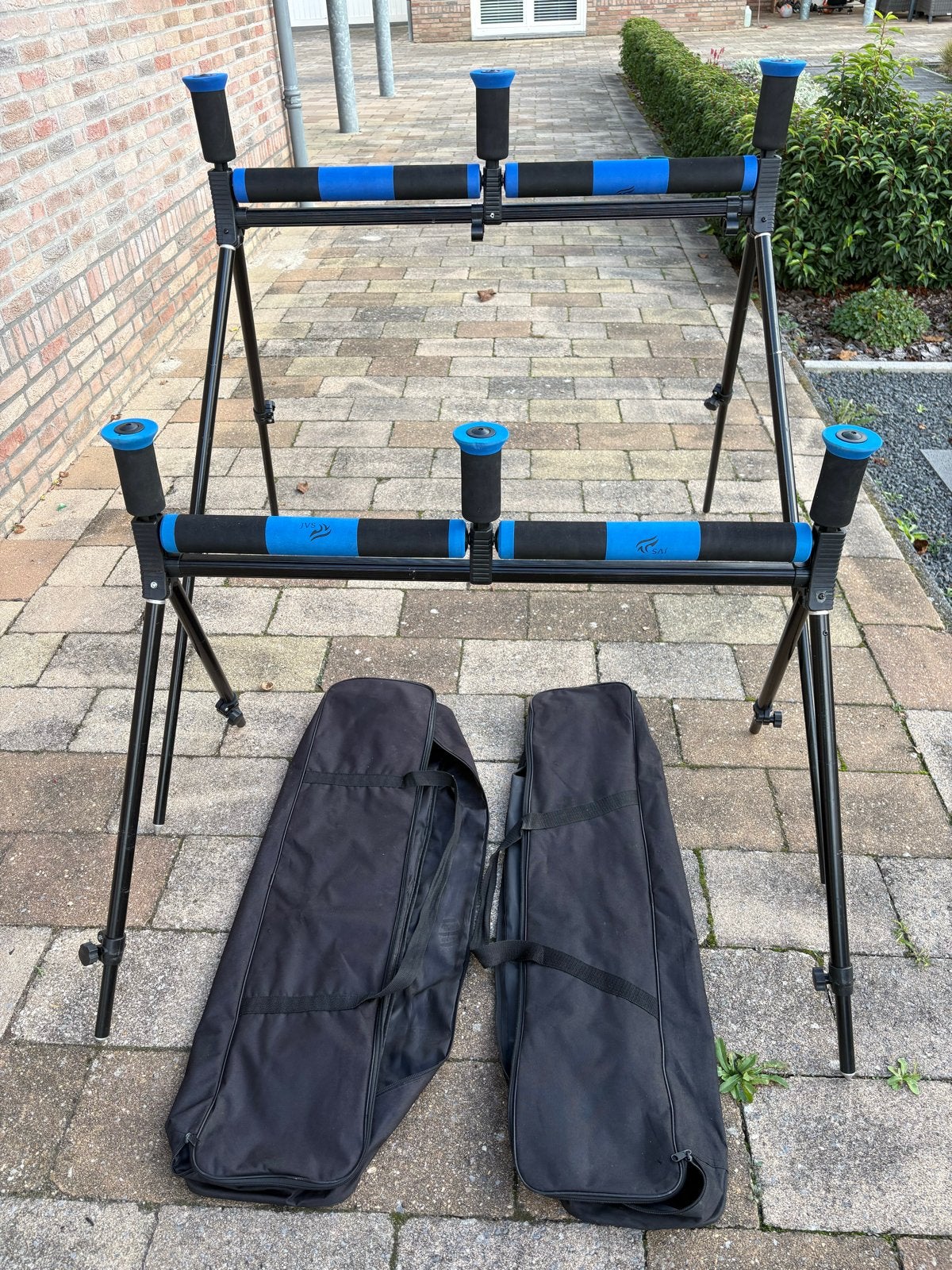 JVS Flat Roller (2 stuks) met tas en tussenstuk, Ophalen, Gebruikt, Overige typen