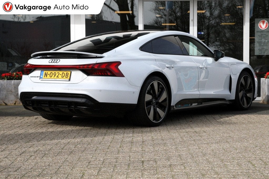 Audi e-tron GT GT edition ZERO Competition 93 kWh | NLD auto, 12 maanden, Gebruikt, Zwart, Leder en Stof