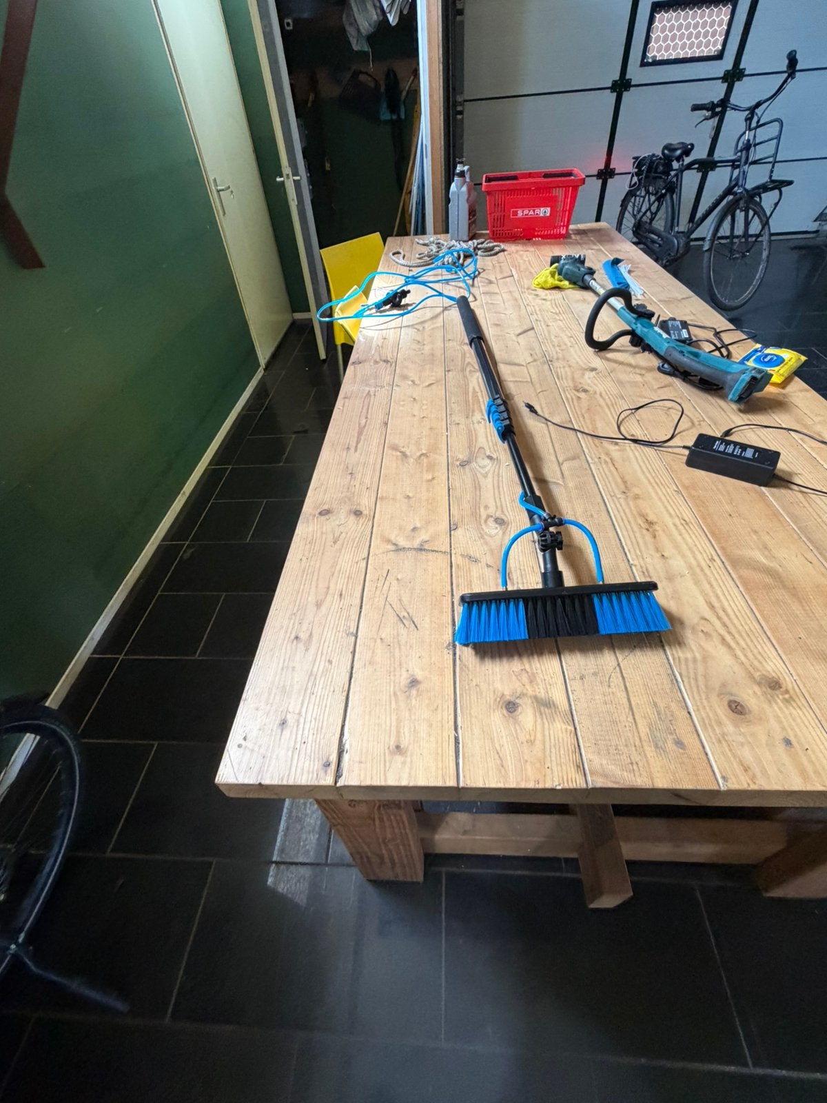 Telescoop stok 4meter ramen wassen, Ophalen of Verzenden, Zo goed als nieuw, Elektrisch