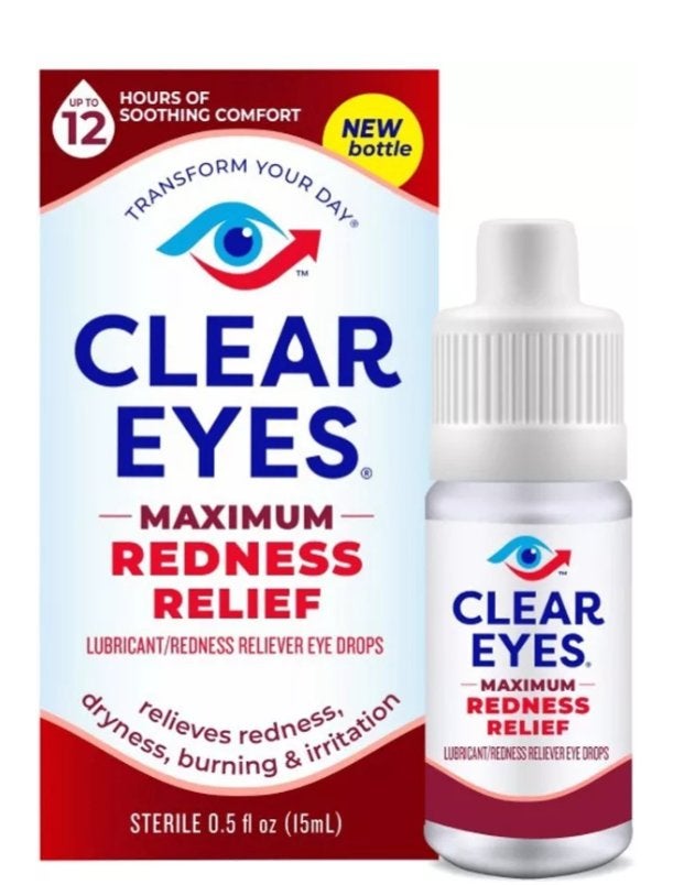Clear Eyes – Maximum Redness Relief | Direct heldere ogen, Verzenden, Nieuw, Ogen, Verzorging