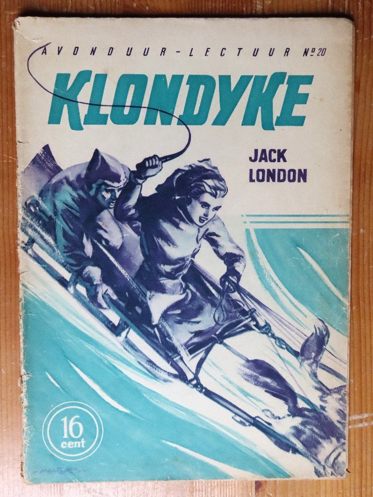 Jack London: Klondyke ( Avonduur-Lectuur 20, 1941 1e druk ), Boeken, Ophalen of Verzenden, Gelezen