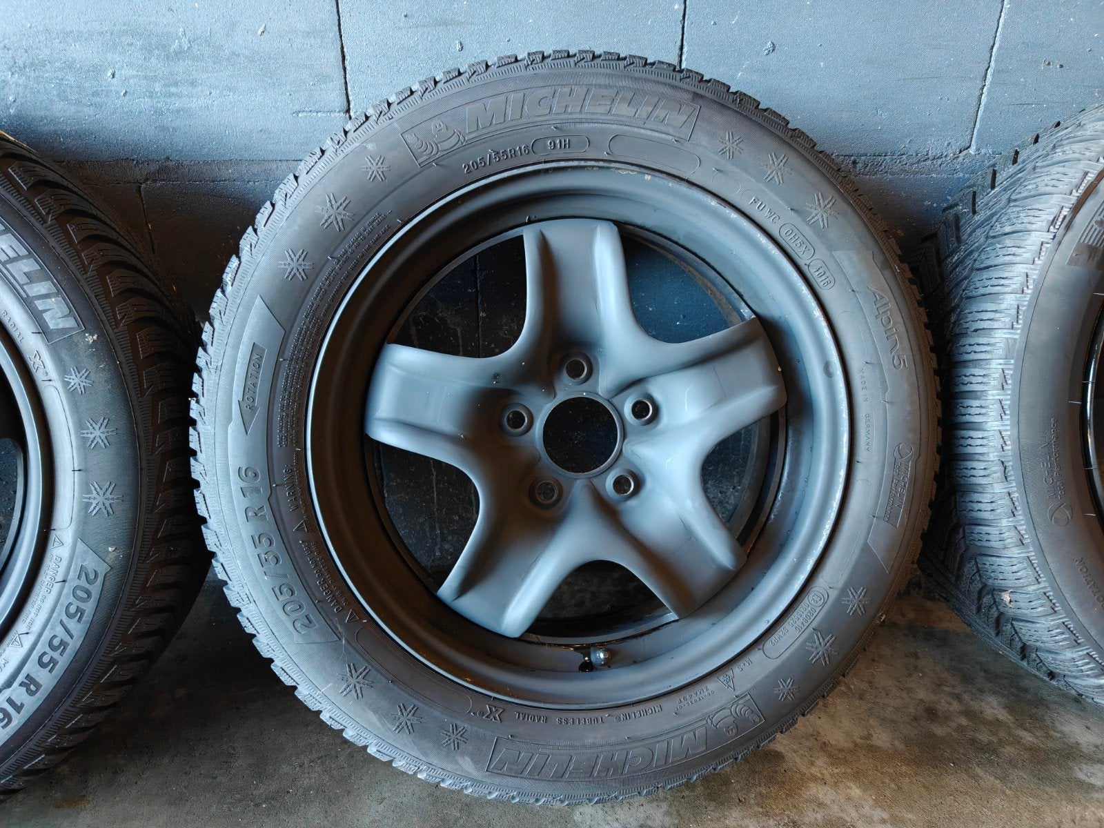 Originele Winterset Renault Megane IV TPMS Michelin, Auto-onderdelen, Gebruikt, 16 inch, Banden en Velgen, Onbekend