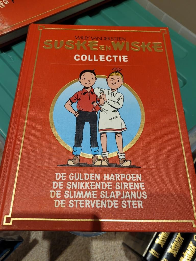Suske en Wiske Collectie: De Gulden Harpoen e.a. (Ongelezen), Eén stripboek, Ophalen of Verzenden, Zo goed als nieuw, Willy Vandersteen
