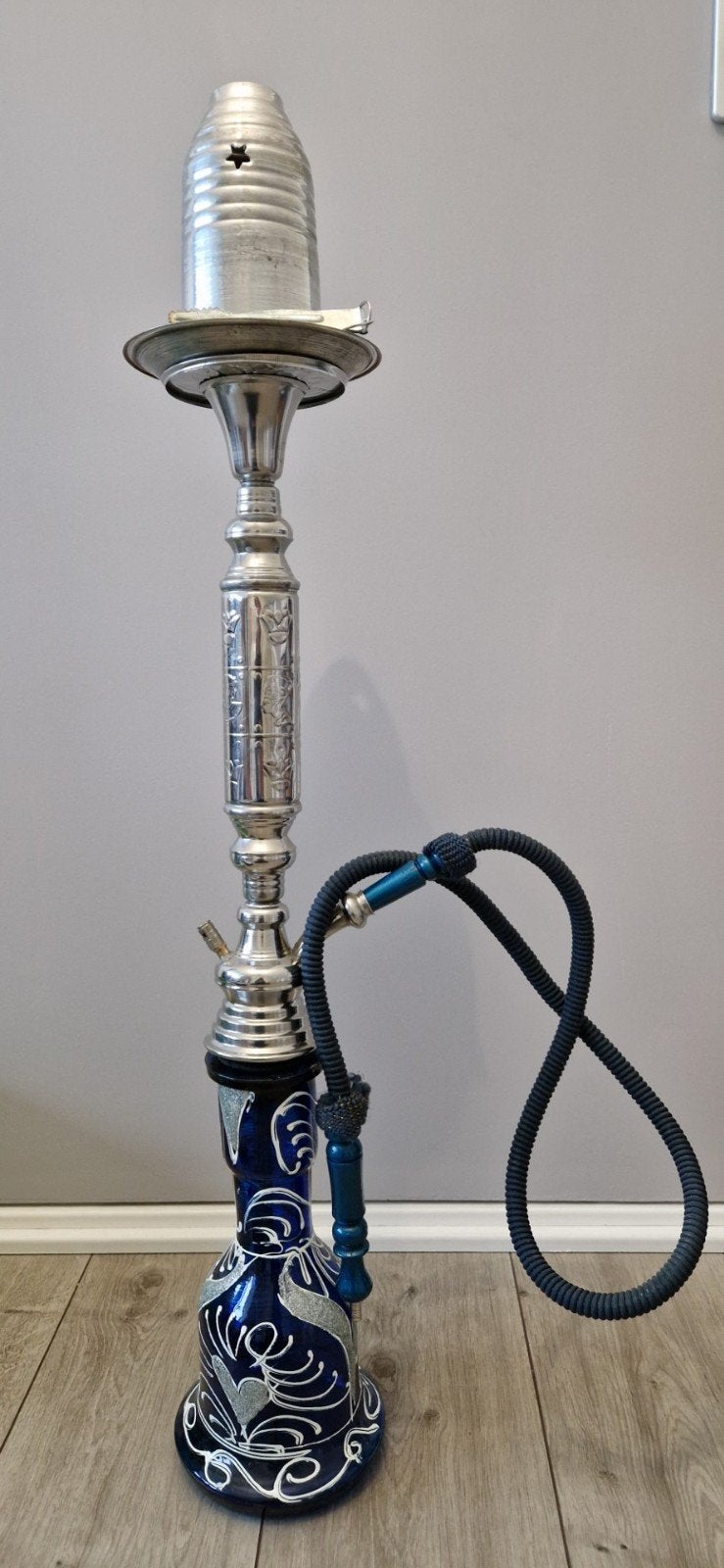Waterpijp Sisha ca 90cm, Ophalen of Verzenden, Zo goed als nieuw, (Water)pijp