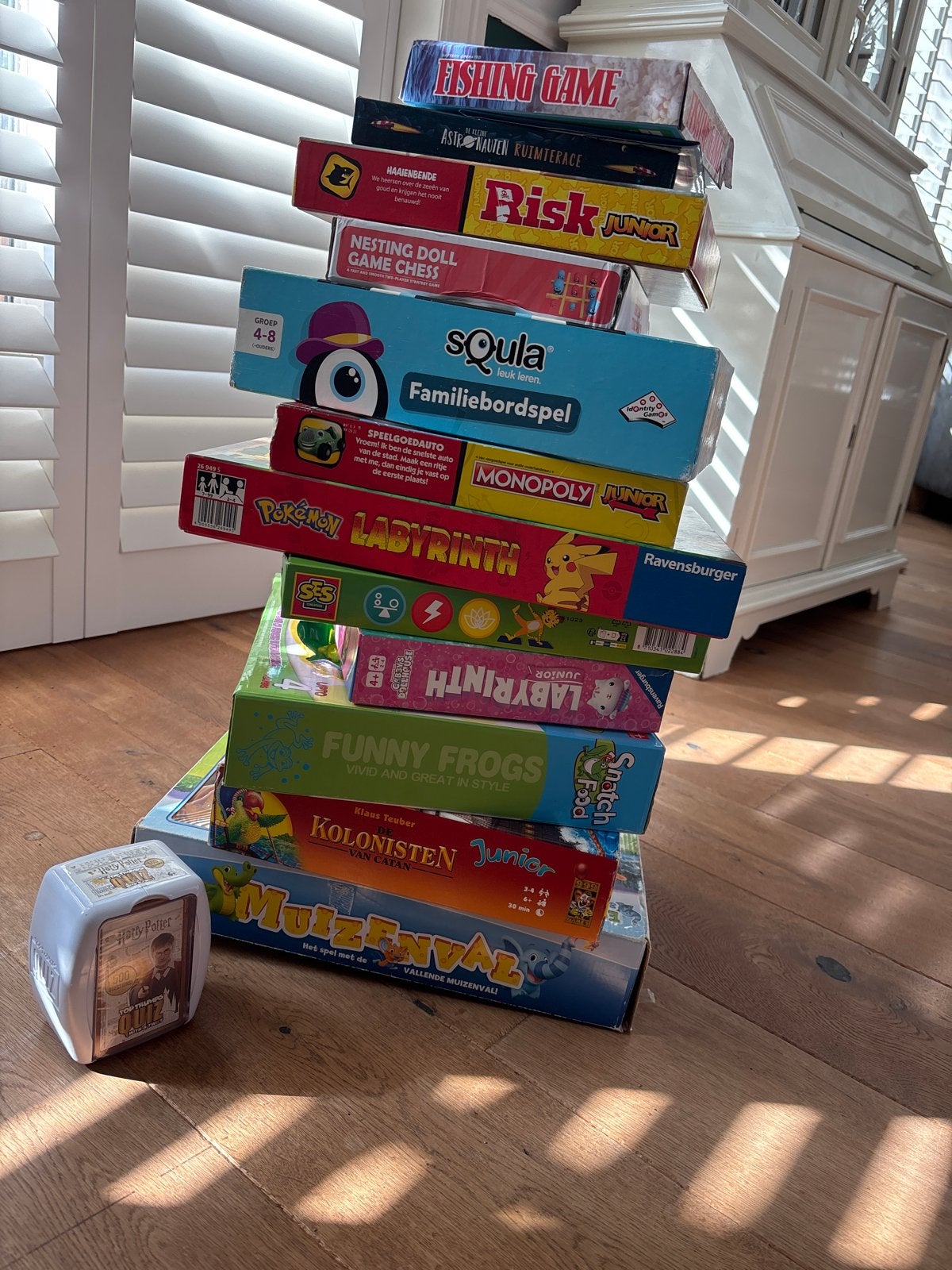 Grote collectie kinderbordspellen - Alle spellen compleet, Een of twee spelers, Ophalen, Gebruikt