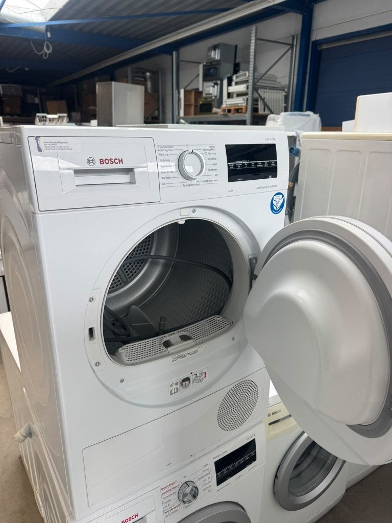 Bosch Condensdroger jong garantie bezorging, 6 tot 8 kg, Anti-kreukfase, Ophalen of Verzenden, Zo goed als nieuw