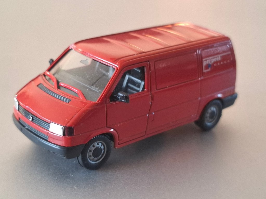 1:87 Volkswagen VW T4 PTT Post Herpa in OVP € 15, Verzenden, Zo goed als nieuw, Auto, Herpa