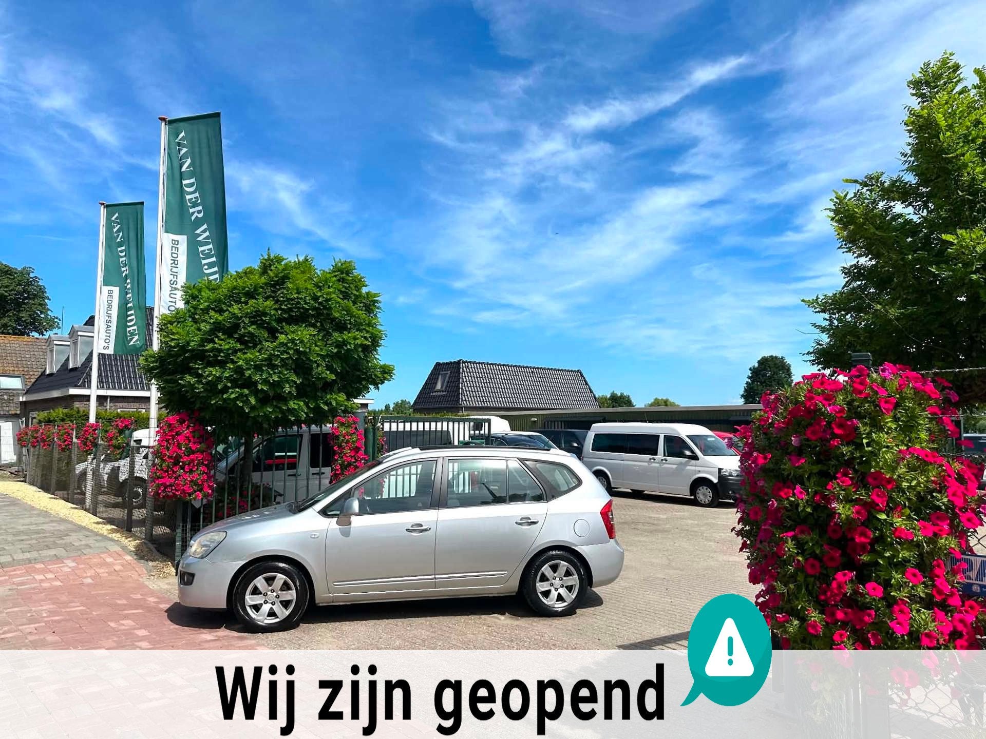 Kia Carens 2.0 CVVT X-ecutive Automaat 144 PK Benzine, Auto's, Kia, 1998 cc, Stof, Gebruikt, 4 cilinders