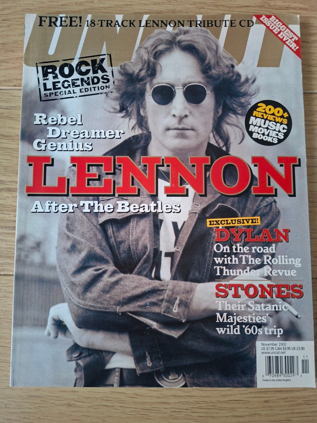 Uncut Magazine - John Lennon Special (Nov 2002) - Geen CD, Ophalen of Verzenden, Zo goed als nieuw